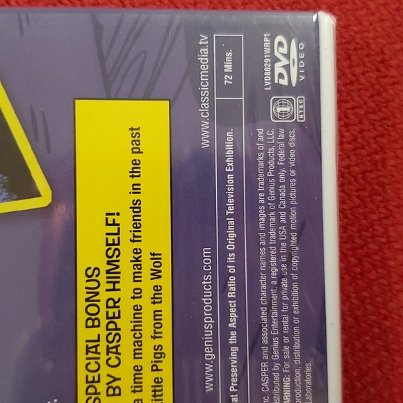 Casper the Friendly Ghost Wendy the Witch Vols. 1 & 2...& 2003 'Casper' 3 DVDs - Picture 7 of 12